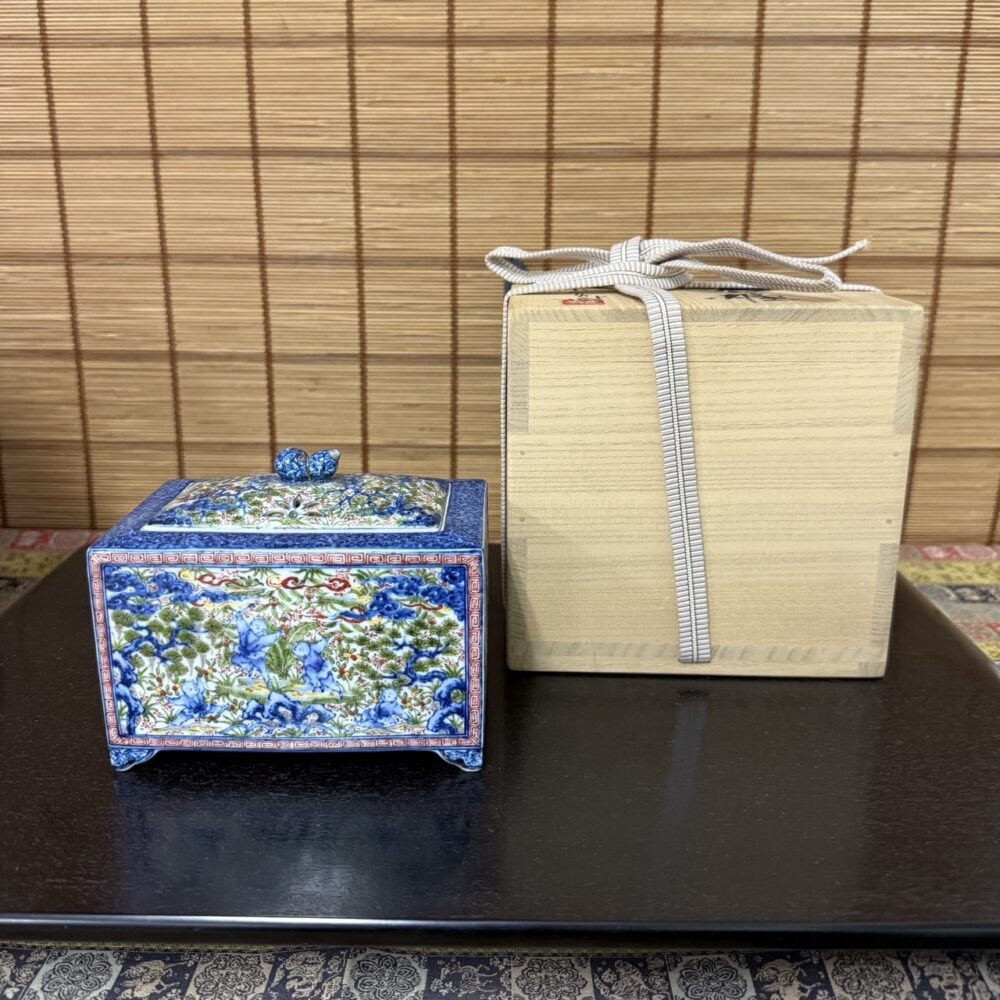画像：骨董 有田焼 葉山有樹作 天遊香炉